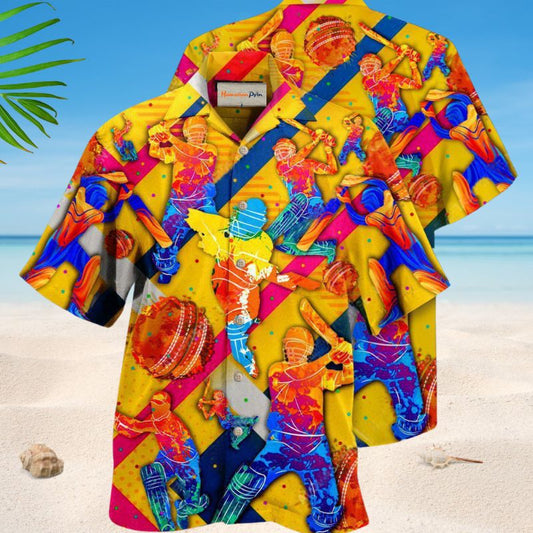 Life Is Better With Cricket Edition – Hawaiian Shirt