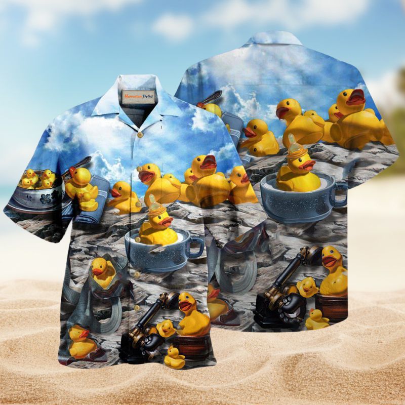 Life Is Better With Rubber Duck Edition – Hawaiian Shirt