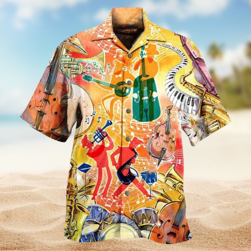 Life Is Good Jazz Makes It Better Edition – Hawaiian Shirt