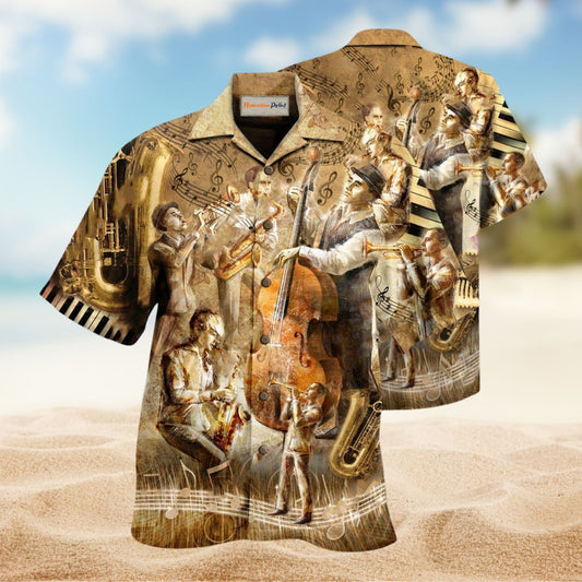 Life Is Like Jazz Best When You Improvise Edition – Hawaiian Shirt