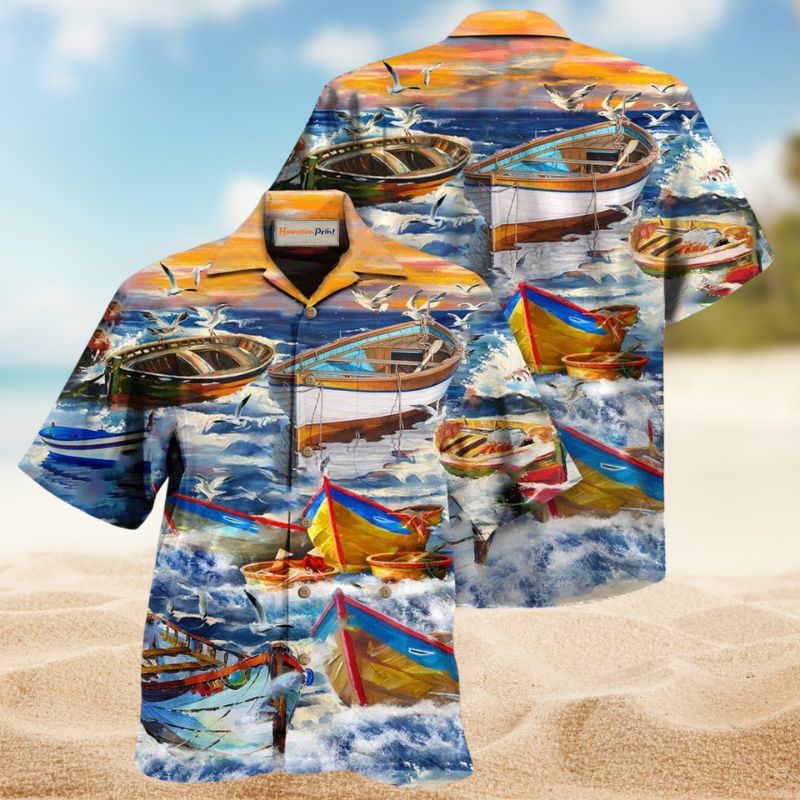 Life Is Short Boats Are Cool Edition – Hawaiian Shirt