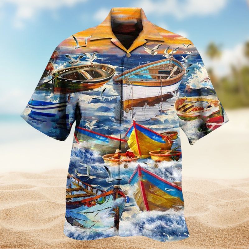 Life Is Short Boats Are Cool Edition – Hawaiian Shirt