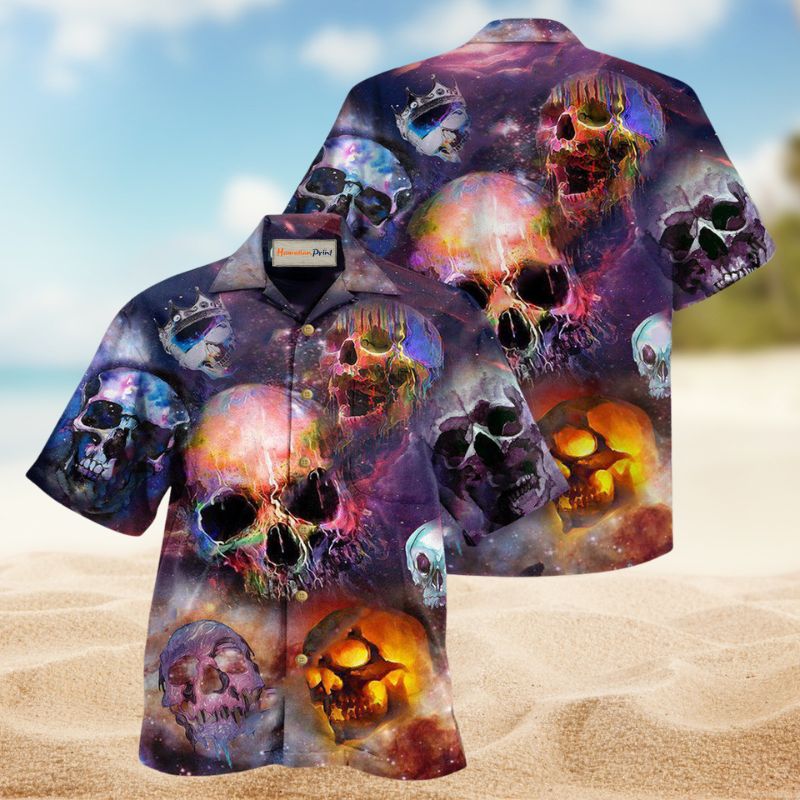 Life Is Short Do Not Turn Into Skull Edition – Hawaiian Shirt