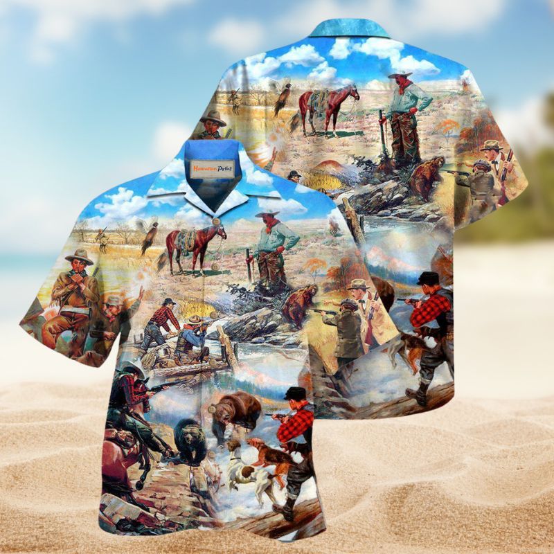 Life Is Short Go Hunting Edition – Hawaiian Shirt