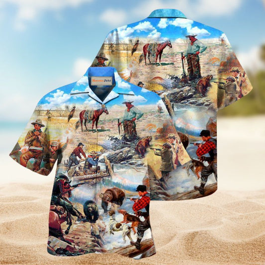 Life Is Short Go Hunting Edition – Hawaiian Shirt