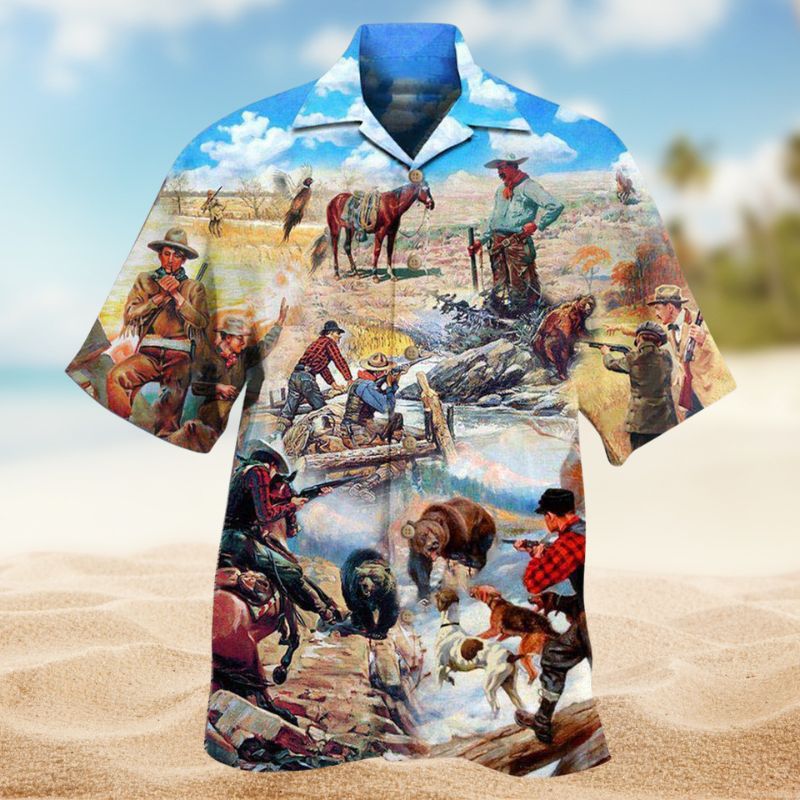 Life Is Short Go Hunting Edition – Hawaiian Shirt