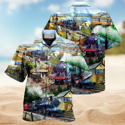 Life Is The Train Not The Station Edition – Hawaiian Shirt