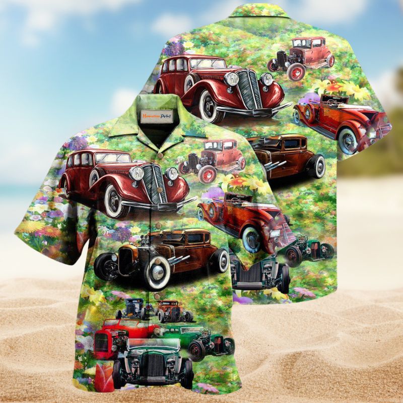 Life Is Too Short Drive Hot Rod Edition – Hawaiian Shirt
