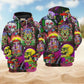 Life Is A Game Skull Style - 3D Hoodie