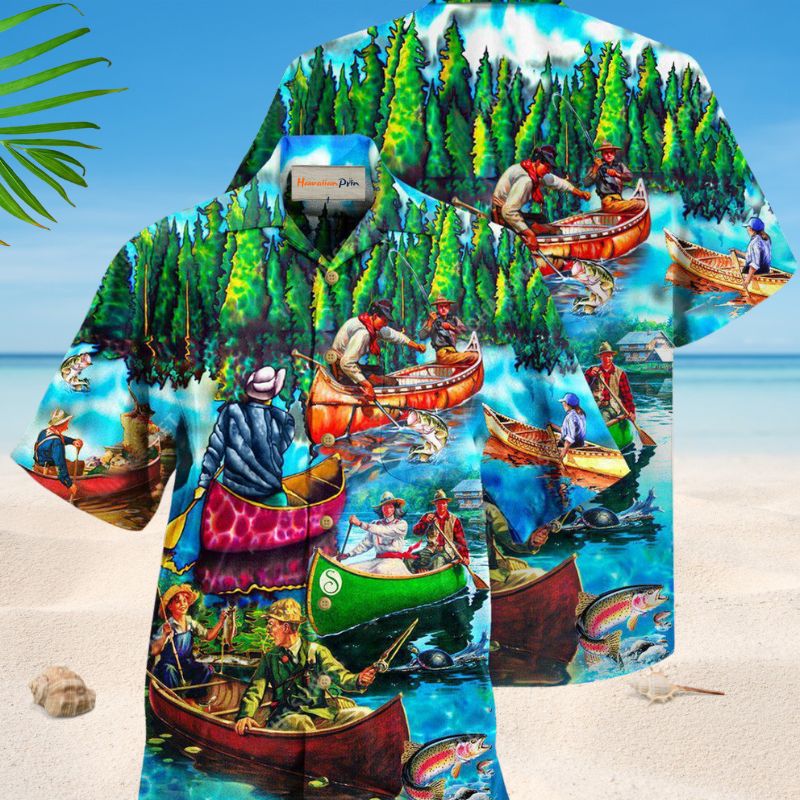 Life Is Better With Canoes Edition – Hawaiian Shirt