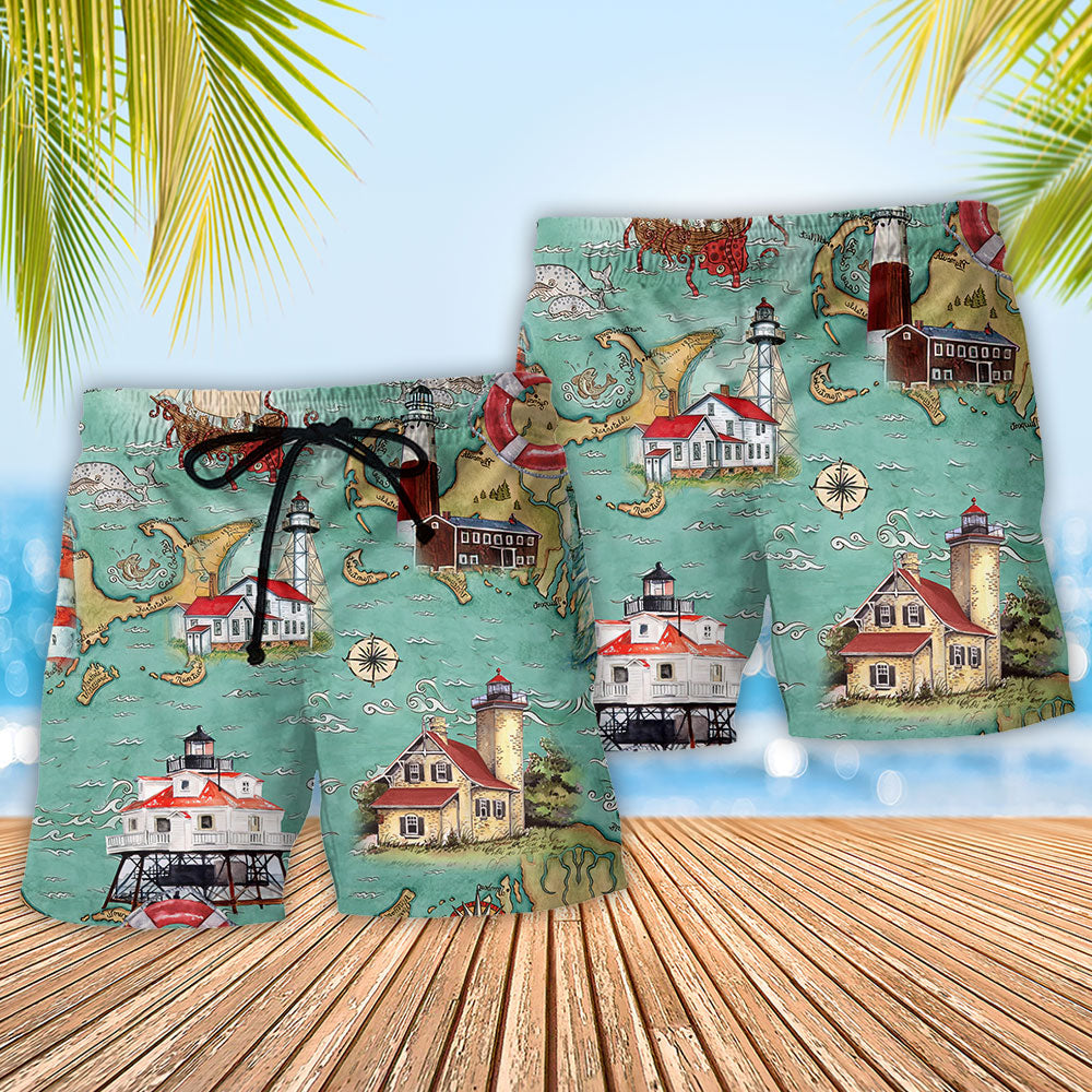 Lighthouse Travel Inspiration – Beach Short