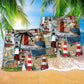 Lighthouse Past Is A Beacon Classic - Beach Short
