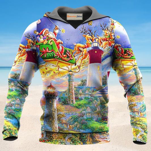 Lighthouse Home Is The Light - 3D Hoodie