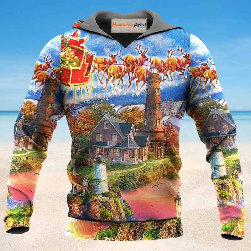 Lighthouse Shine Through The Storm - 3D Hoodie