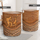 Line Dance Rattan Teaxture - Laundry Basket - Owls Matrix LTD