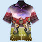 American Football Mysterious Sky - Hawaiian Shirt - Owls Matrix LTD