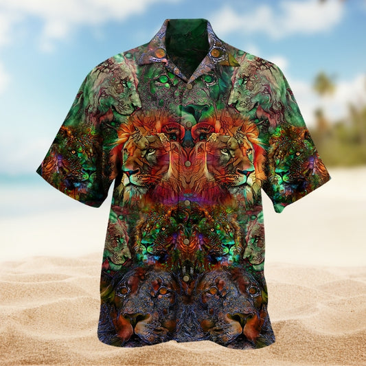 Lion Amazing Colors Limited Edition – Hawaiian Shirt