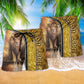 Lion Luxury Cool Art Style - Beach Short