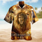 Lion Faith Over Fear Edition – Hawaiian Shirt