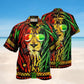 Lion Jamaica Red Edition – Hawaiian Shirt