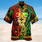 Lion Jamaica Red Edition – Hawaiian Shirt