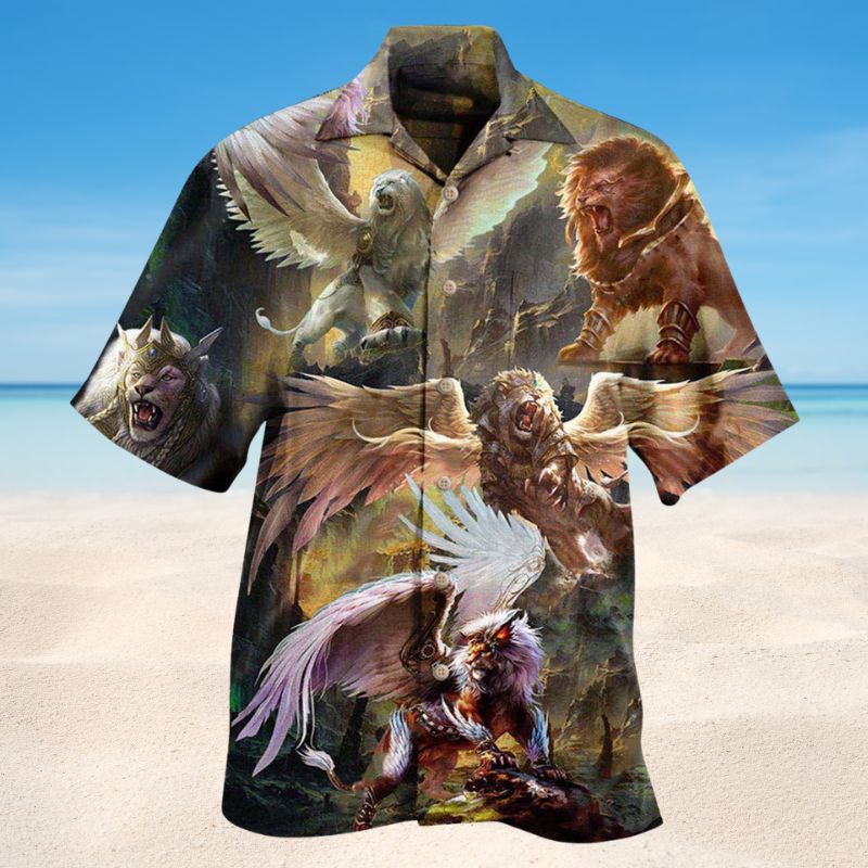 Lion War Guardian Edition – Hawaiian Shirt