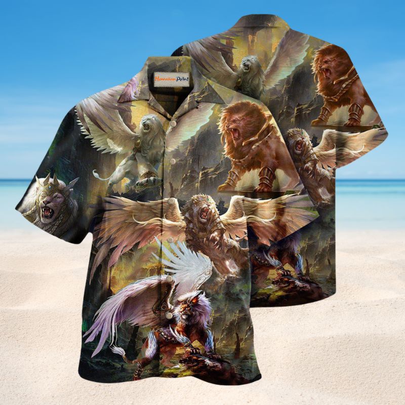 Lion War Guardian Edition – Hawaiian Shirt
