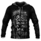 Lion Faith Inspired Black Style - 3D Hoodie2