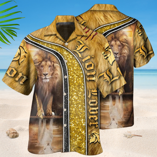 Lion Luxury Style – Hawaiian Shirt
