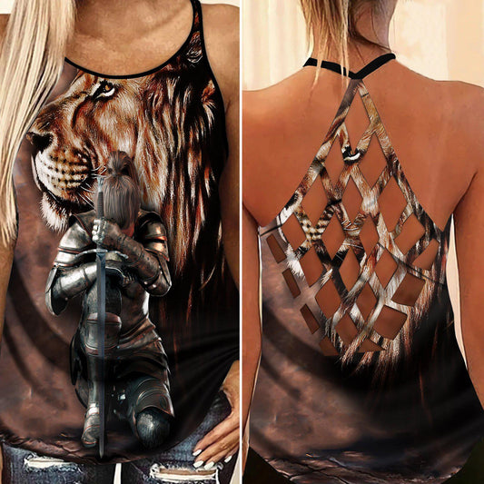 Lion Bless Today Style Limited Edition 1 – Hollow Tank Top