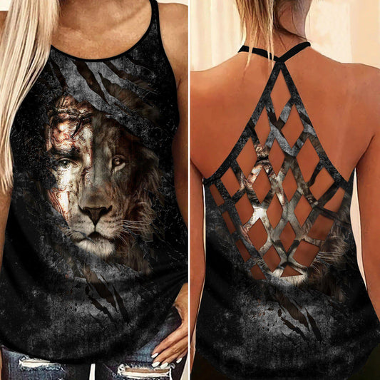 Lion Bless Today Style Limited Edition 3 – Hollow Tank Top