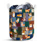 S: 17.72”x13.78” (45x35 cm) Corgi Little Happy - Laundry Basket - Owls Matrix LTD