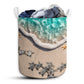 S: 17.72”x13.78” (45x35 cm) Turtle Little Turtle Sea Basic Style – Laundry Basket - Owls Matrix LTD