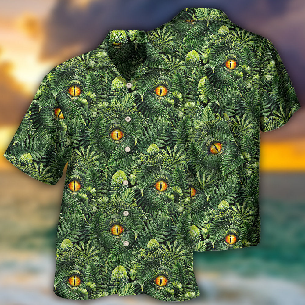 Lizard Eye Fantasy Art - Hawaiian Shirt