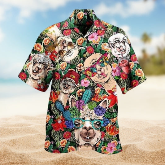 Llama Love Animals Life Style Limited Edition 1 – Hawaiian Shirt