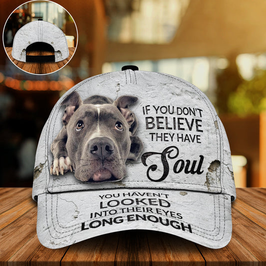 Pitbull Look Into Their Eyes – Classic Cap