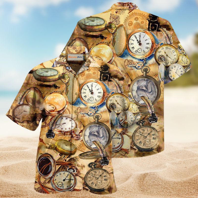 Lost Time Is Never Found Again Edition – Hawaiian Shirt