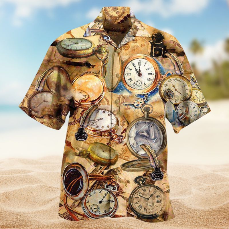 Lost Time Is Never Found Again Edition – Hawaiian Shirt
