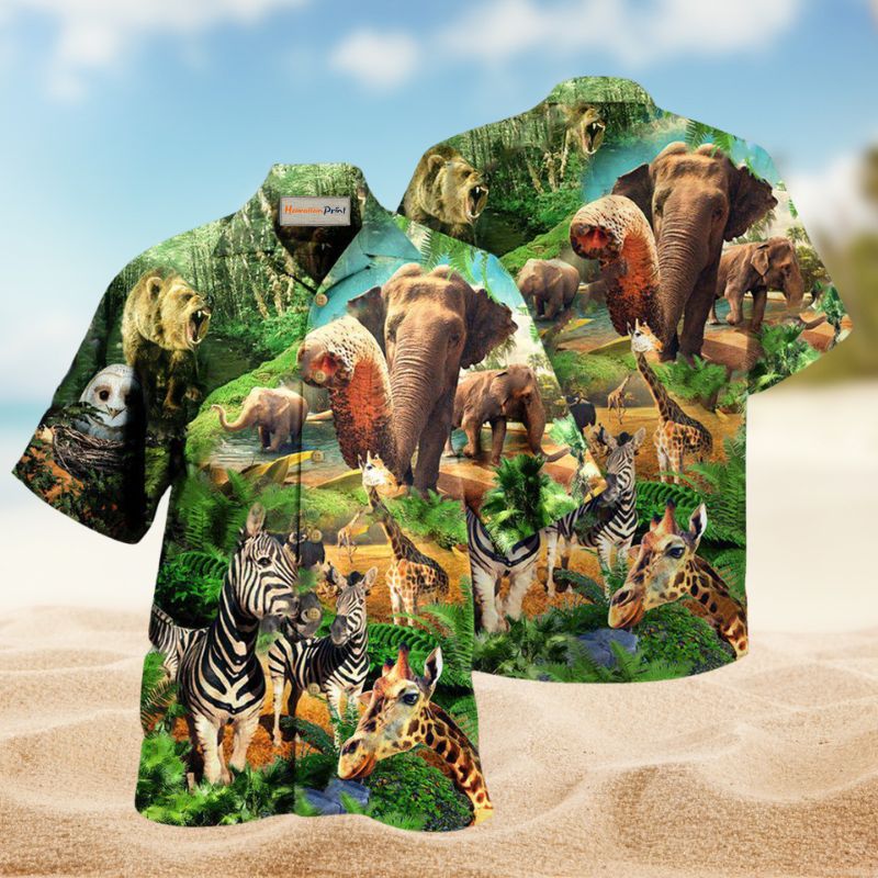 Love And Conserve Our Wildlife Edition – Hawaiian Shirt