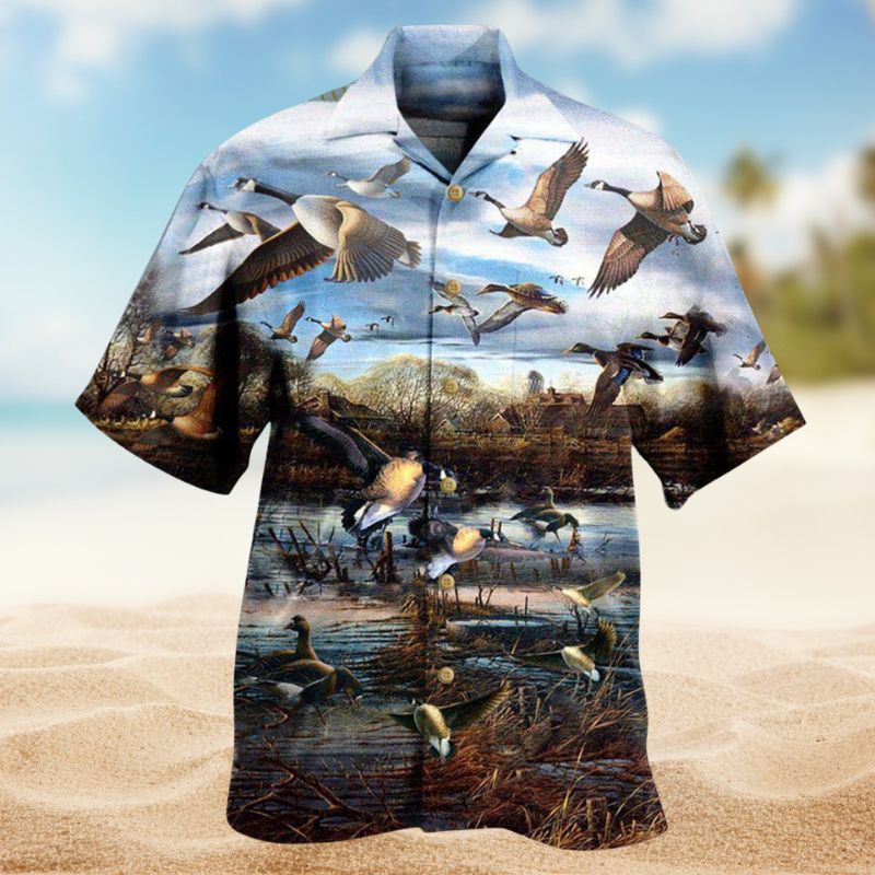 Love Canada Geese Edition – Hawaiian Shirt