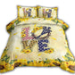 Jesus Sunflower Cross Faith Bedding Cover For Faith Bedroom Decor