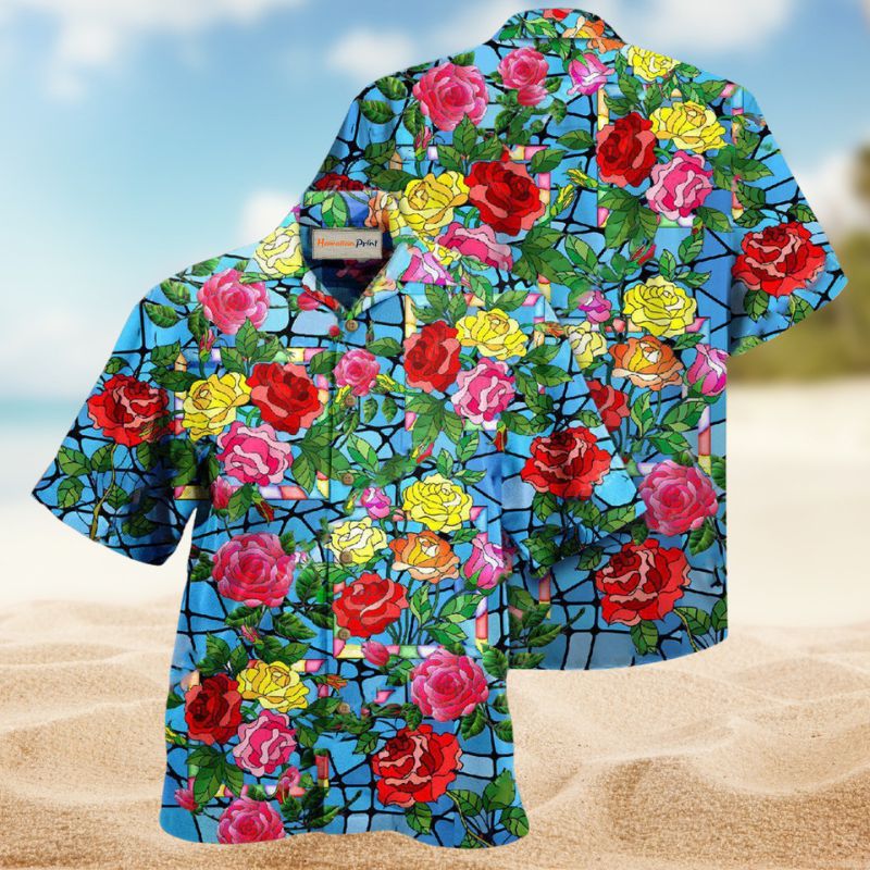 Love Is A Rose That Blooms Forever Edition – Hawaiian Shirt