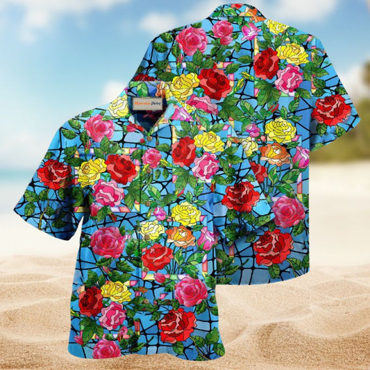 Love Is A Rose That Blooms Forever Edition – Hawaiian Shirt