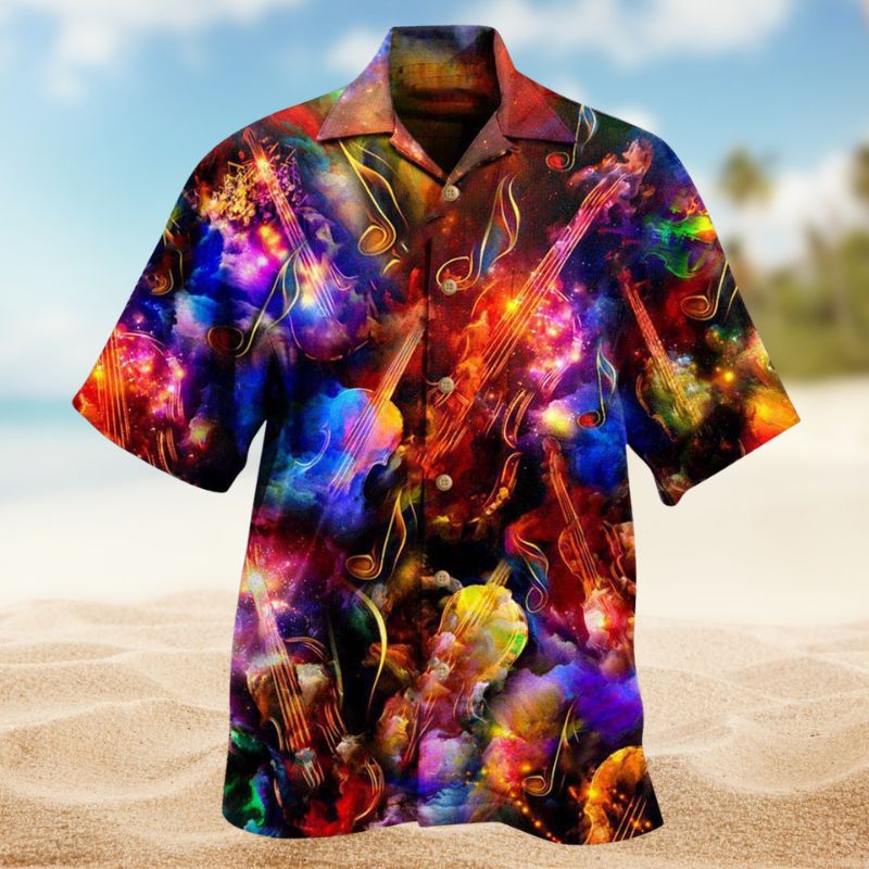 Love Is Like A Violin Strings Remain Forever Edition – Hawaiian Shirt