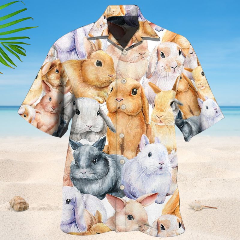 Lovely Rabbit Basic Style – Hawaiian Shirt