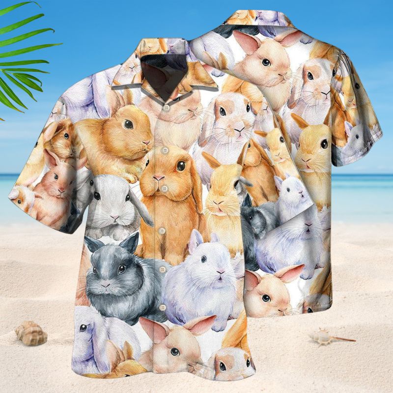 Lovely Rabbit Basic Style – Hawaiian Shirt