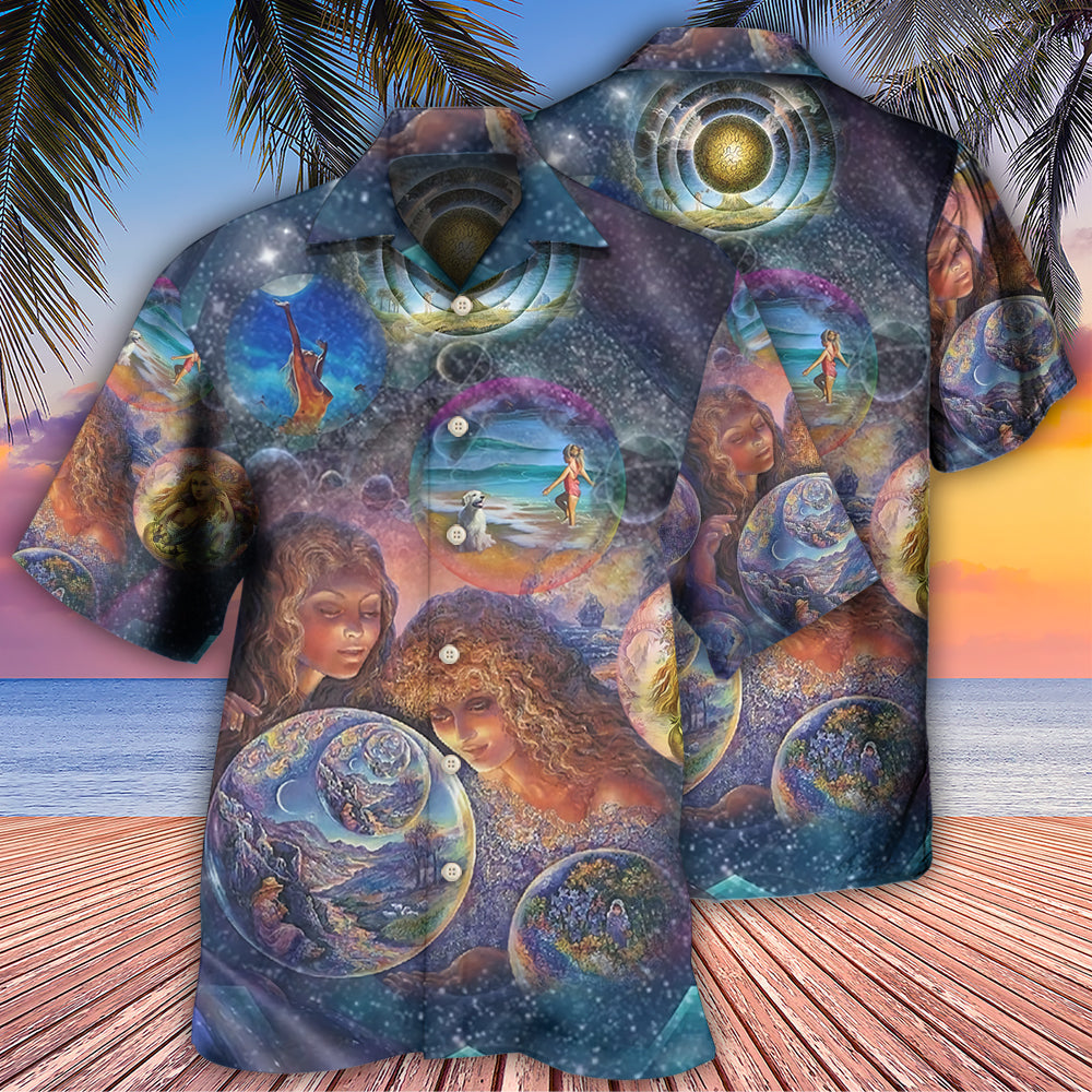Earth Day Inspired Planet Design – Hawaiian Shirt