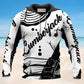 Lumberjack Black And White Art – 3D Hoodie