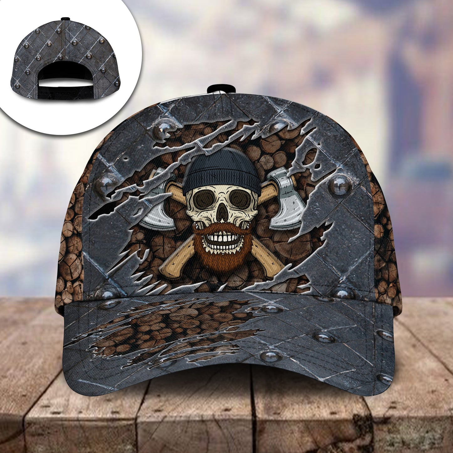 Lumberjack Vintage Outdoor Worker Style – Classic Cap