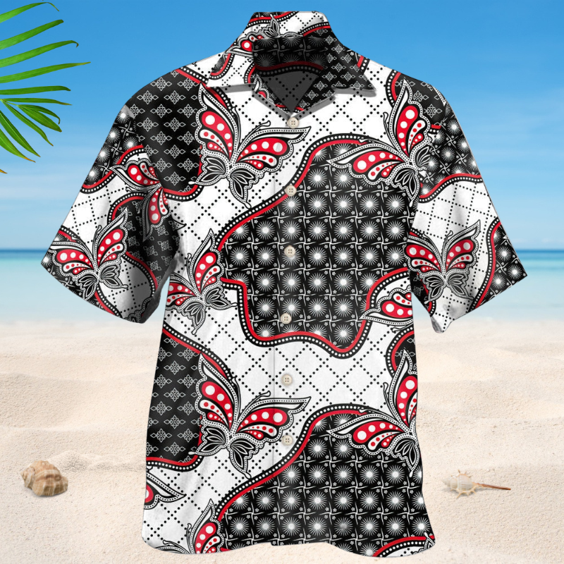Luxury Butterfly Art Style – Hawaiian Shirt